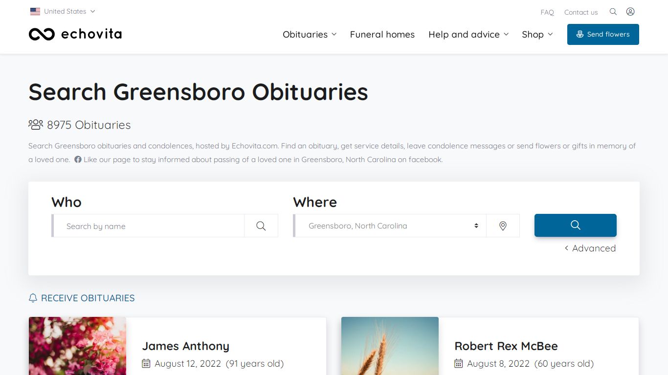 Greensboro Obituaries - Latest Obituaries in Greensboro NC